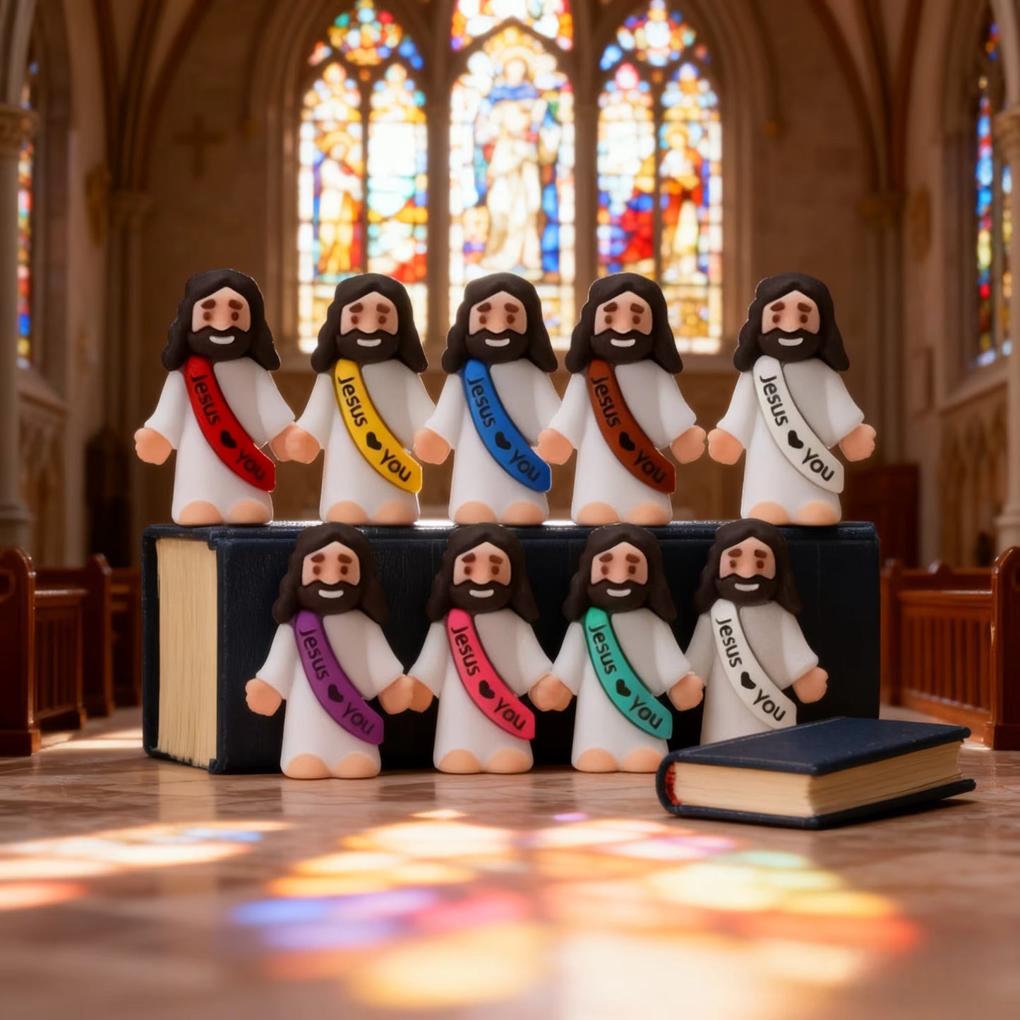 Adornos de peluche de Mini Jesús