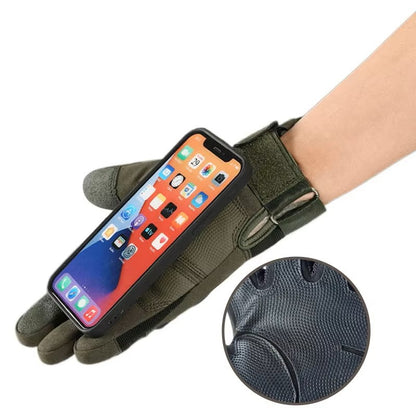Heavy-Duty Tactical Work Gloves – Impact Resistant Hard Knuckle Protection