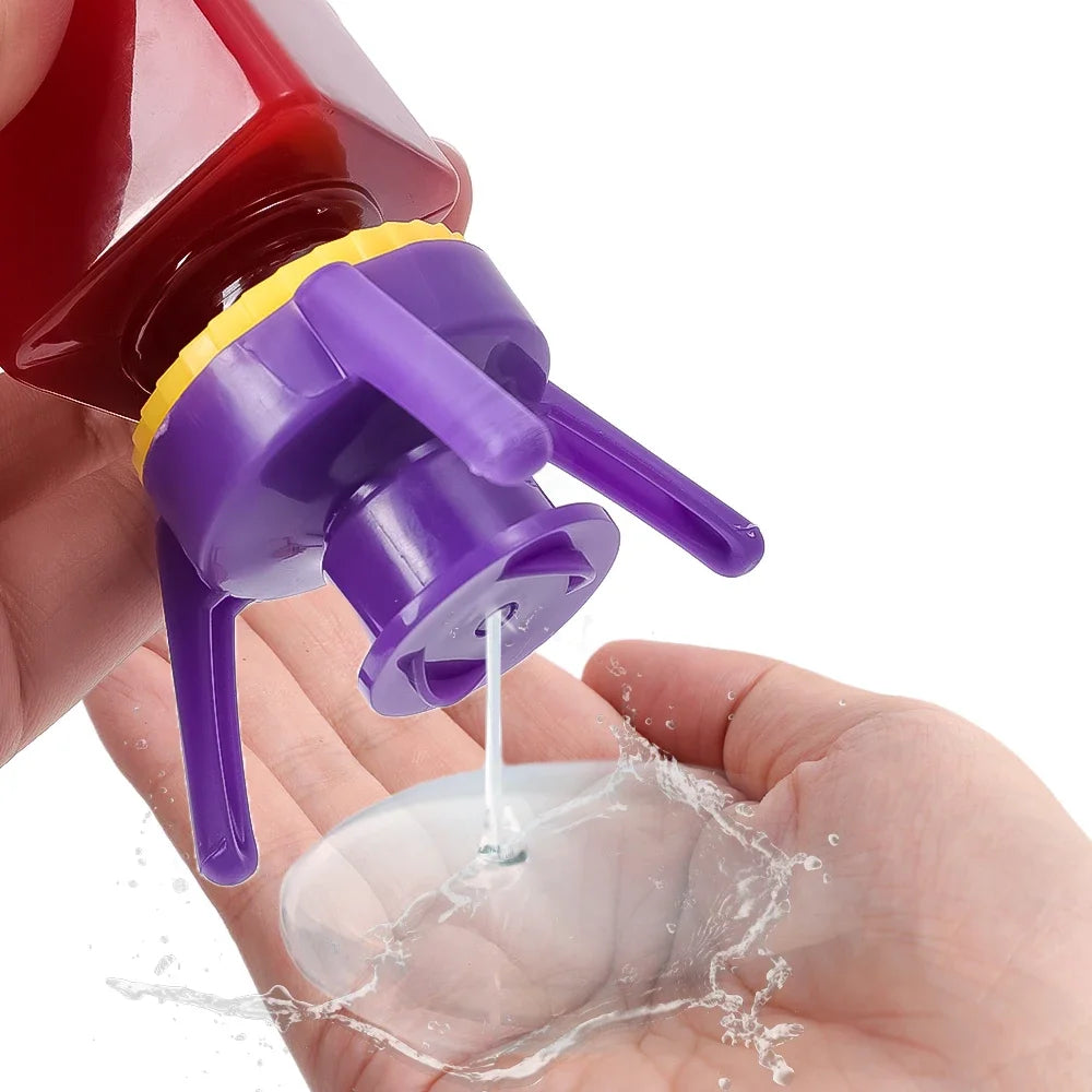 Leakproof Upside-Down Bottle Holder Caps (3-Piece Set)