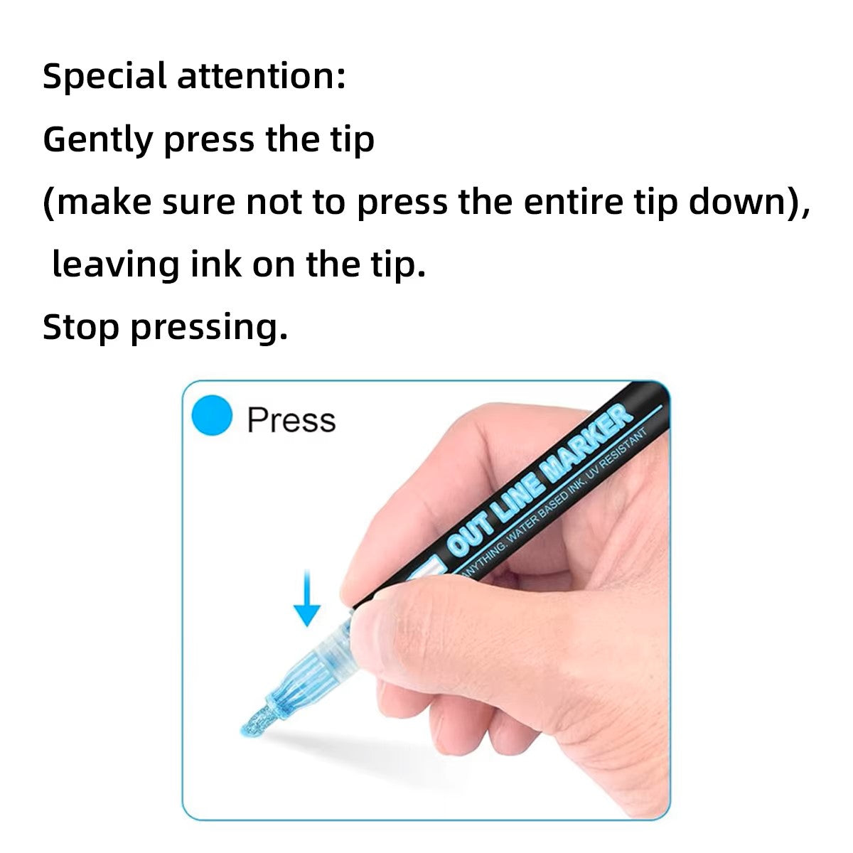 Double Line Pens Set – 8/12 Colors Metallic Self-Outline Markers for DIY Art & Cards