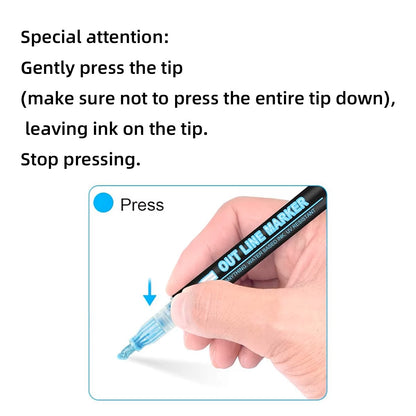 Double Line Pens Set – 8/12 Colors Metallic Self-Outline Markers for DIY Art & Cards