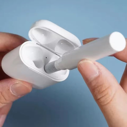 2-in-1 Earbud & Charging Case Cleaning Kit – Precision Cleaning Pen for AirPods, Wireless Earbuds & Headphones