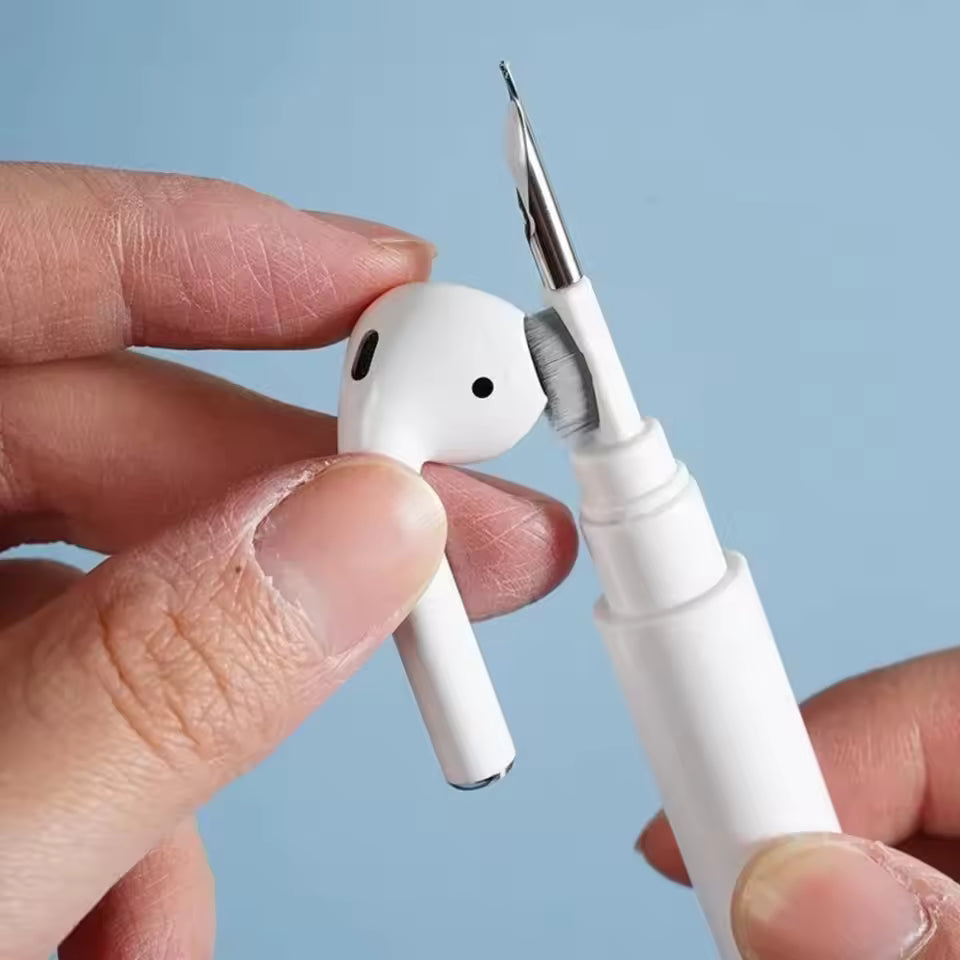 2-in-1 Earbud & Charging Case Cleaning Kit – Precision Cleaning Pen for AirPods, Wireless Earbuds & Headphones