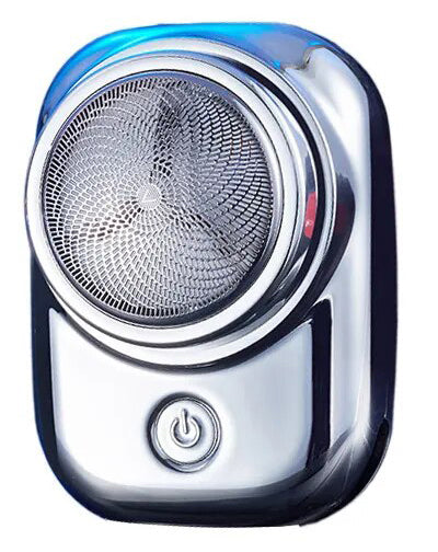 Mini Barbeador Portátil - Portátil, Recarregável por USB, À Prova de Água, para Homens e Mulheres