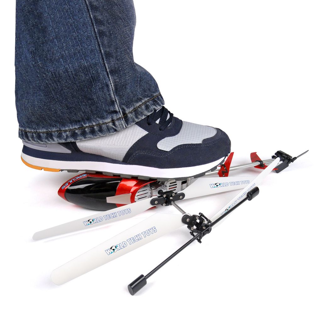 Helicóptero Hércules 3.5CH Gyro – Helicóptero Indestrutível de Controlo Remoto com Luzes LED e Carregamento USB