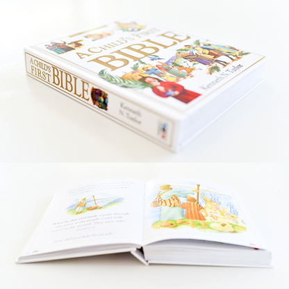 La primera Biblia para niños: Edición ilustrada de tapa dura