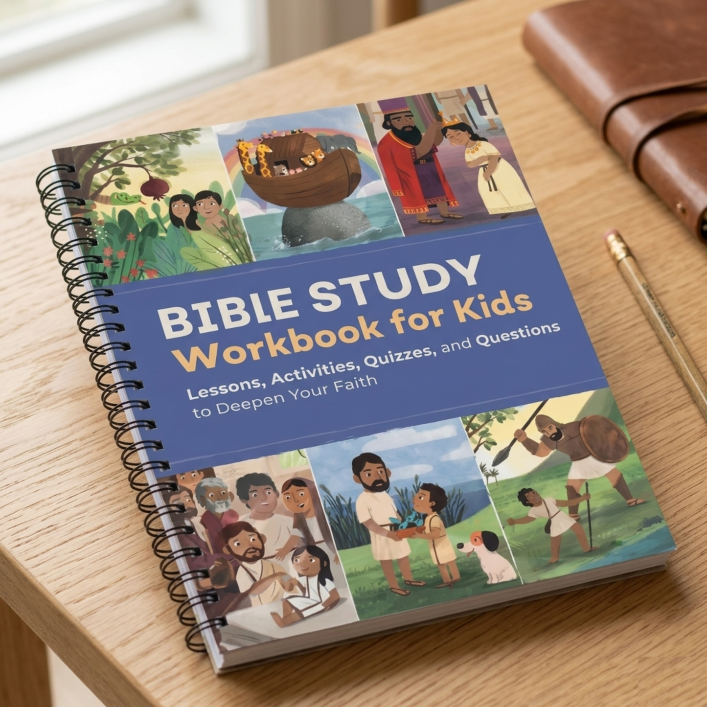 Bible Study Workbook for Kids