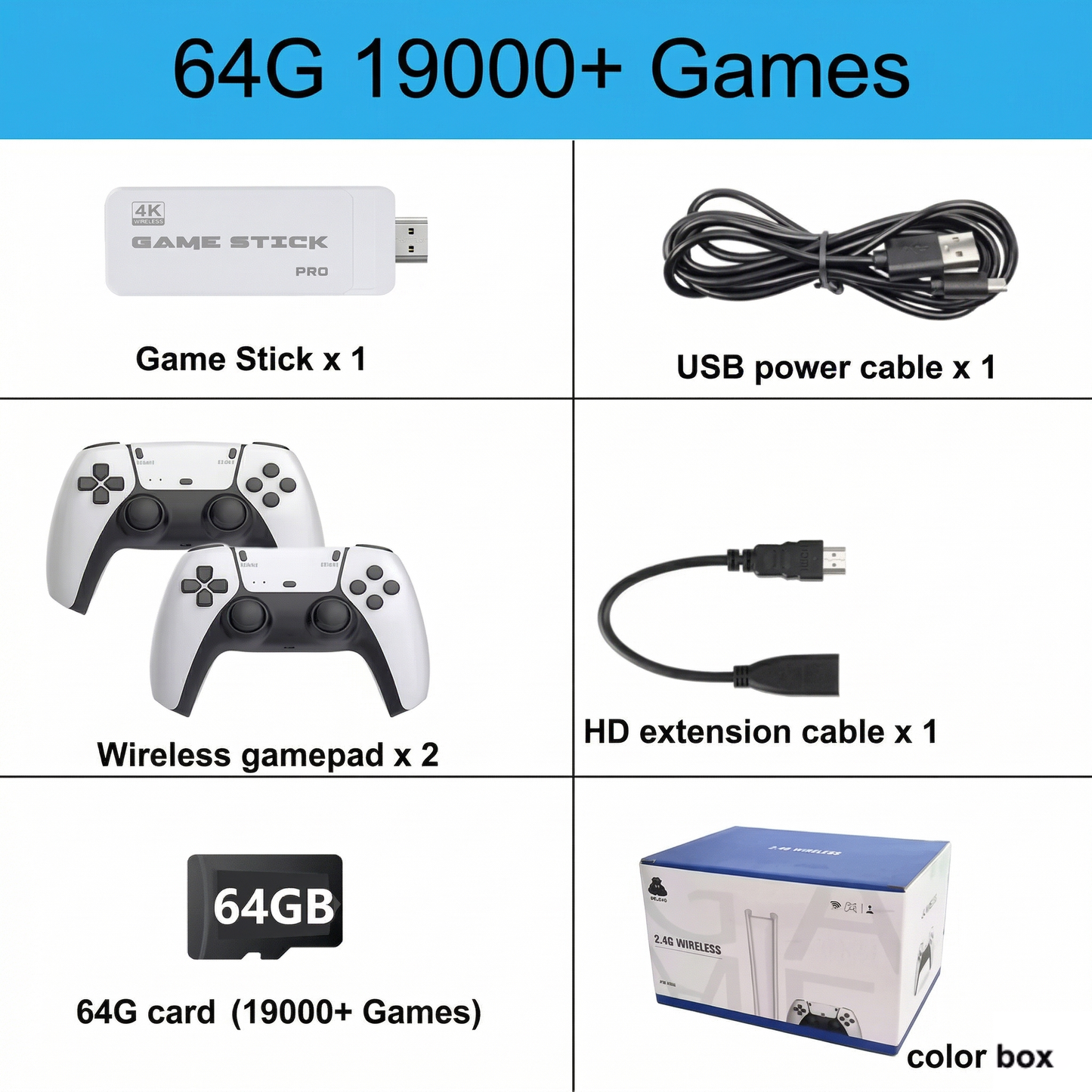 4K Wireless Game Stick