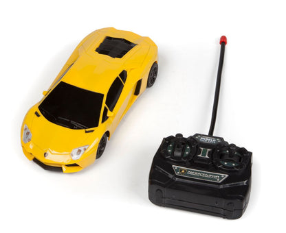 Lamborghini Aventador Carro Elétrico RC Supercarro - Réplica à Escala 1:24