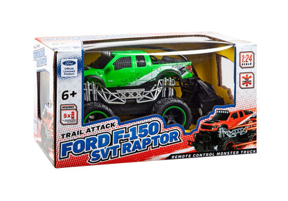 Camioneta RC todoterreno Ford F-150 SVT Raptor - Réplica a escala 1:24