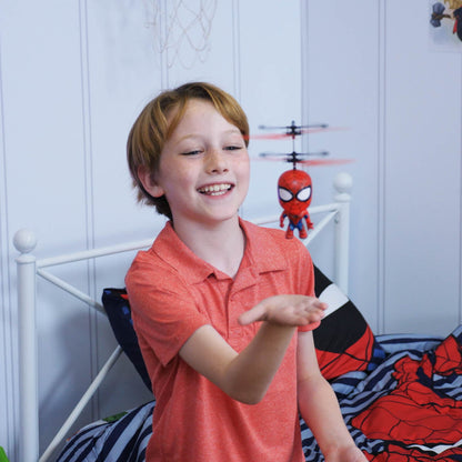 Juguete LED Volador de Héroe – Figura de Acción OVNI Luminosa para Niños