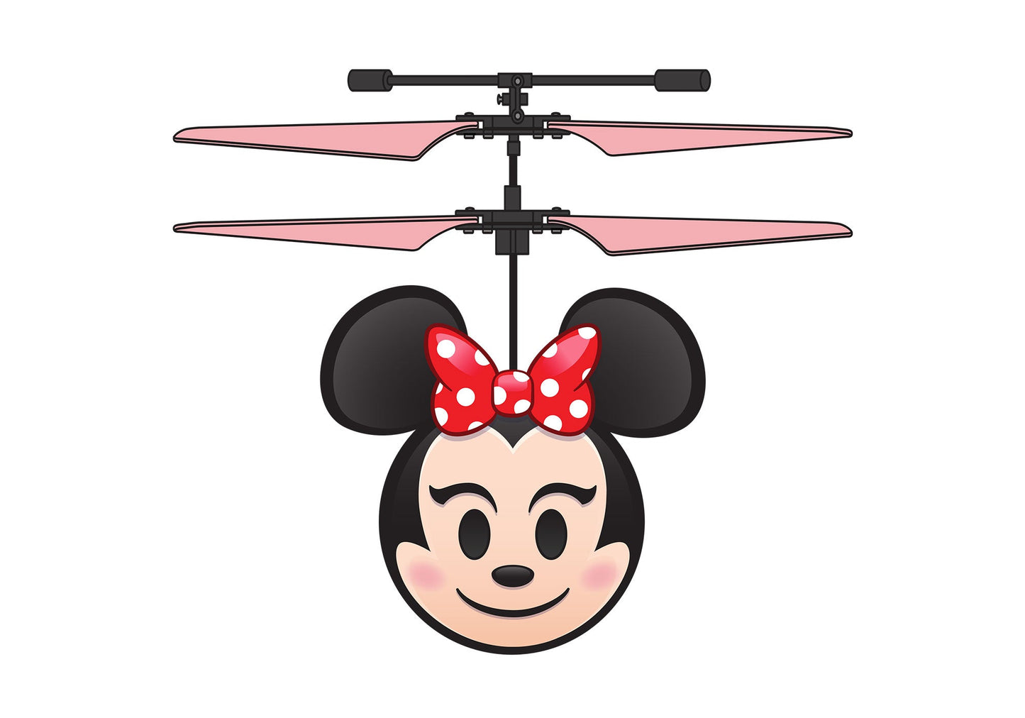 Helicóptero de bola IR OVNI de Minnie Mouse de Disney Emoji