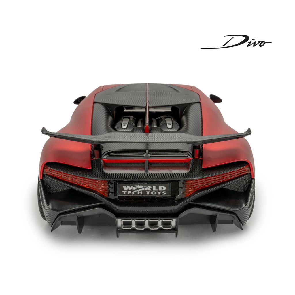 Coche de carreras RC eléctrico Bugatti Divo - Réplica a escala 1:14