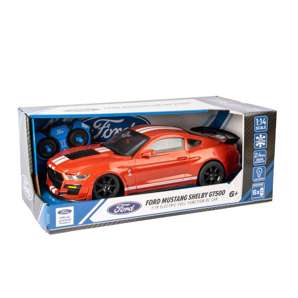 Coche RC Eléctrico Ford Mustang Shelby GT500 - Réplica a Escala 1:14