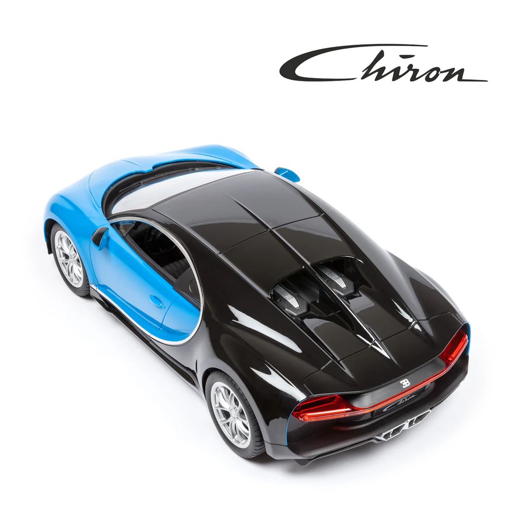 Coche deportivo de lujo Bugatti Chiron RC - Réplica a escala 1:14