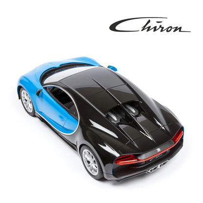 Coche deportivo de lujo Bugatti Chiron RC - Réplica a escala 1:14