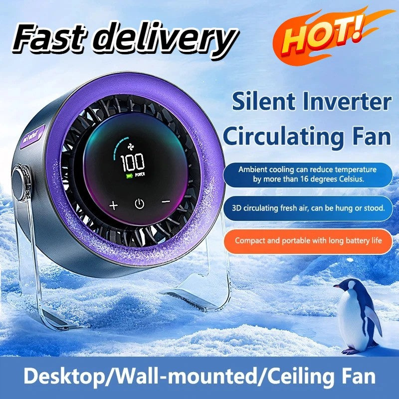 USB Rechargeable Desk Fan