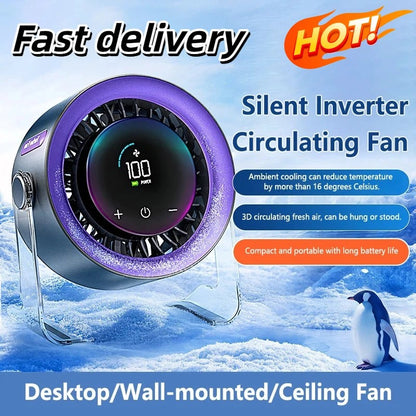USB Rechargeable Desk Fan