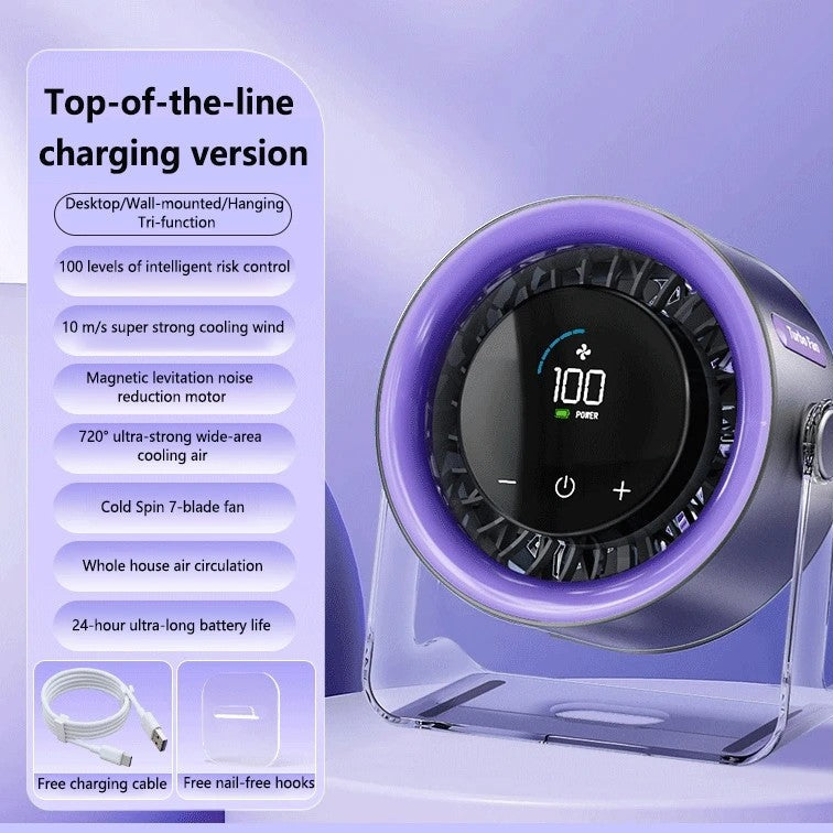 USB Rechargeable Desk Fan