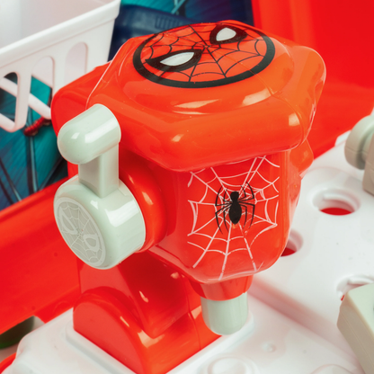 Mochila de Ferramentas Homem-Aranha – Kit de Ferramentas de 18 Peças