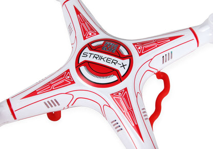 Dron Striker-X HD con cámara – Cuadricóptero teledirigido de 2.4GHz con captura de video y fotos en HD