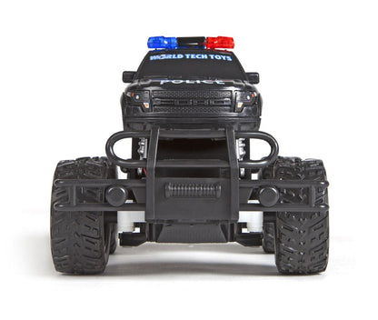 Camião Patrulha RC Elétrico Ford F-150 Polícia - Réplica à Escala 1:24