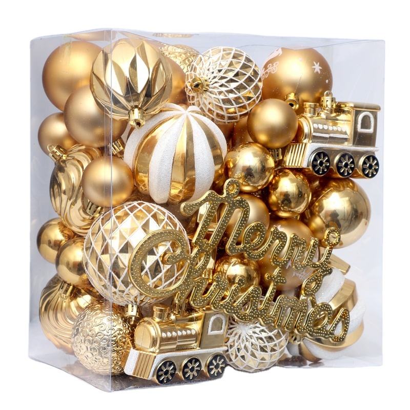 Enfeites de Natal para Pendurar – Conjunto de Bolas Coloridas de 6 cm