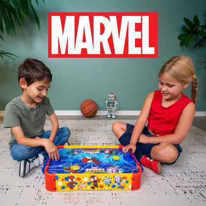 Mesa de hockey de aire electrónica de madera de Spidey y sus sorprendentes amigos