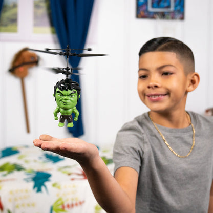 Juguete LED Volador de Héroe – Figura de Acción OVNI Luminosa para Niños