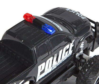 Camião Patrulha RC Elétrico Ford F-150 Polícia - Réplica à Escala 1:24