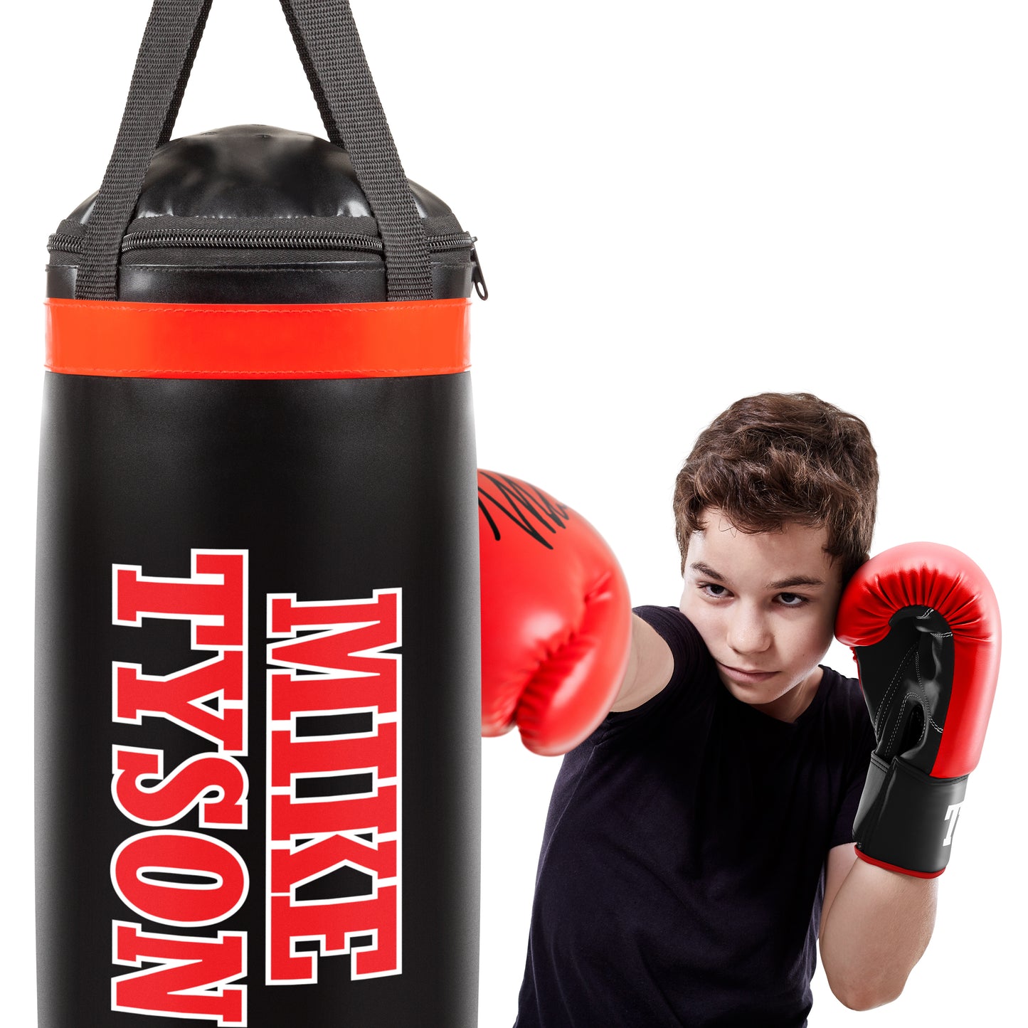 Set de Saco de Boxeo para Niños Mike Tyson