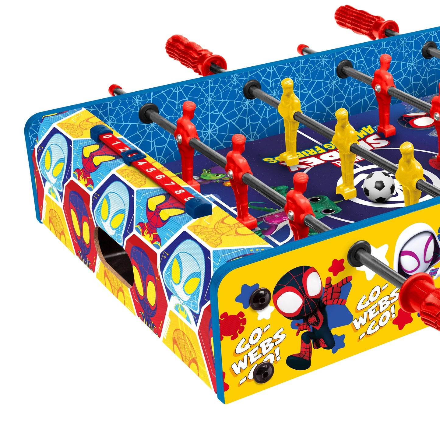 Juego de futbolín de mesa de Spidey y sus amigos asombrosos (Madera)