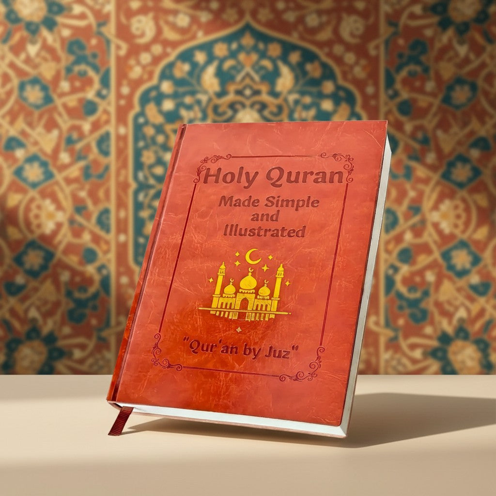 Holy Quran Journey Study Guide – Illustrated 114 Surahs Easy-to-Understand Book