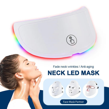 7 Color LED Photon Facial Neck Mask Skin Tightening Rejuvenation Device