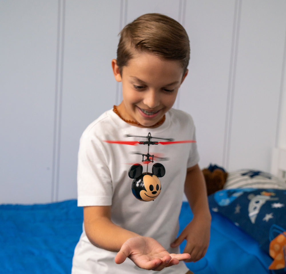 Helicóptero Bola OVNI Disney Emoji Mickey Mouse IR