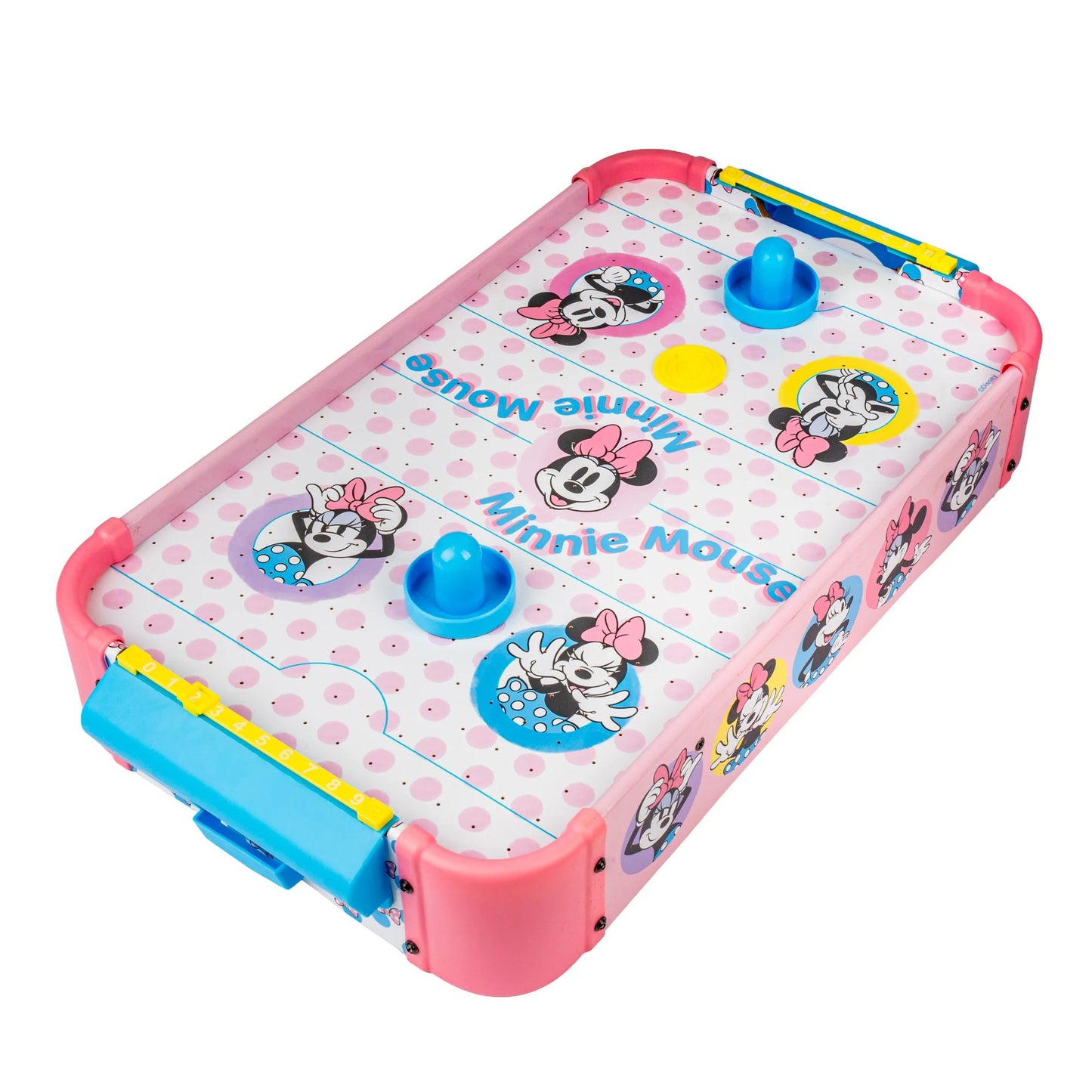 Minnie Mouse Air Hockey de Mesa em Madeira
