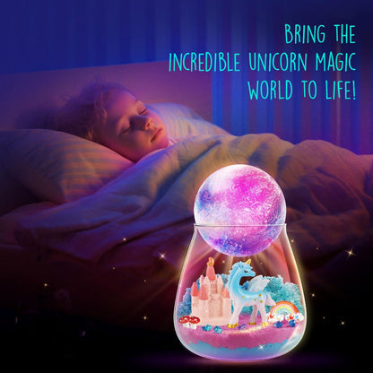 Kit de Lámpara Lunar para Pintar Niños – Set de Manualidades de Galaxia que se Ilumina con Soporte