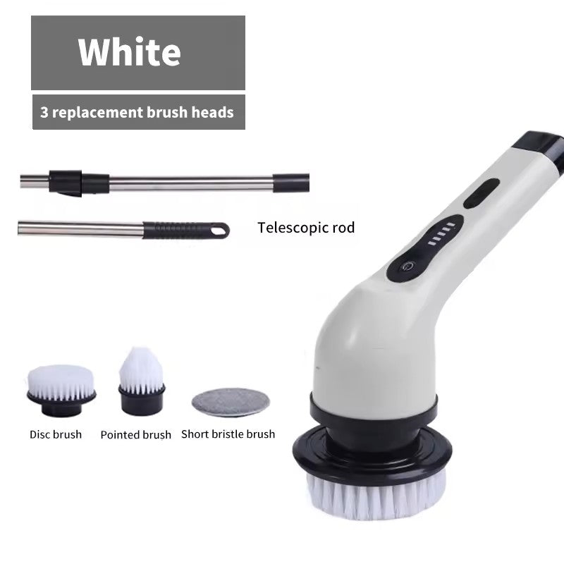9-in-1 Wireless Electric Cleaning Brush with Rotating Heads