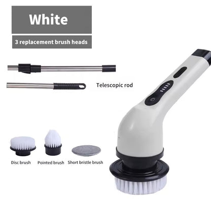 9-in-1 Wireless Electric Cleaning Brush with Rotating Heads