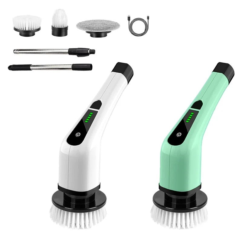 9-in-1 Wireless Electric Cleaning Brush with Rotating Heads