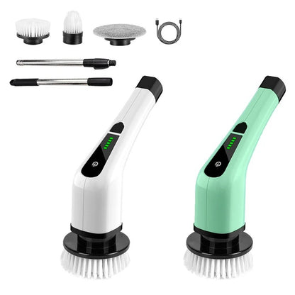 9-in-1 Wireless Electric Cleaning Brush with Rotating Heads