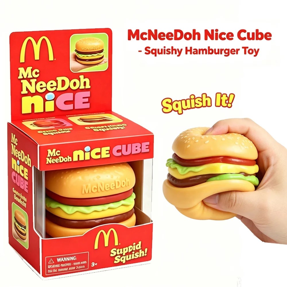 NeeDoh Food Squishy Stress Relief Toy