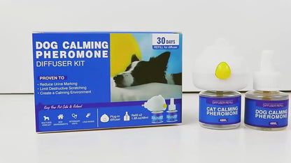 Kit Difusor de Feromonas Calmantes para Animais de Estimação
