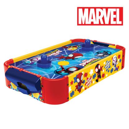 Mesa de hockey de aire electrónica de madera de Spidey y sus sorprendentes amigos