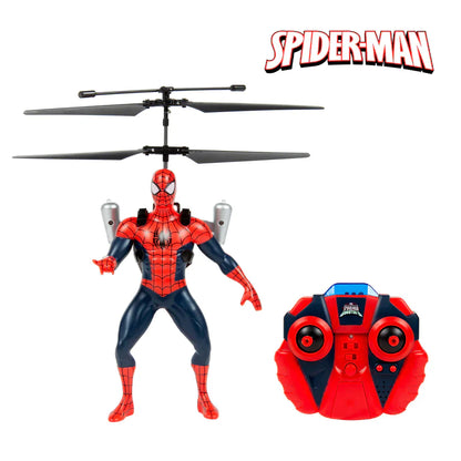 Juguete volador LED de superhéroes para niños