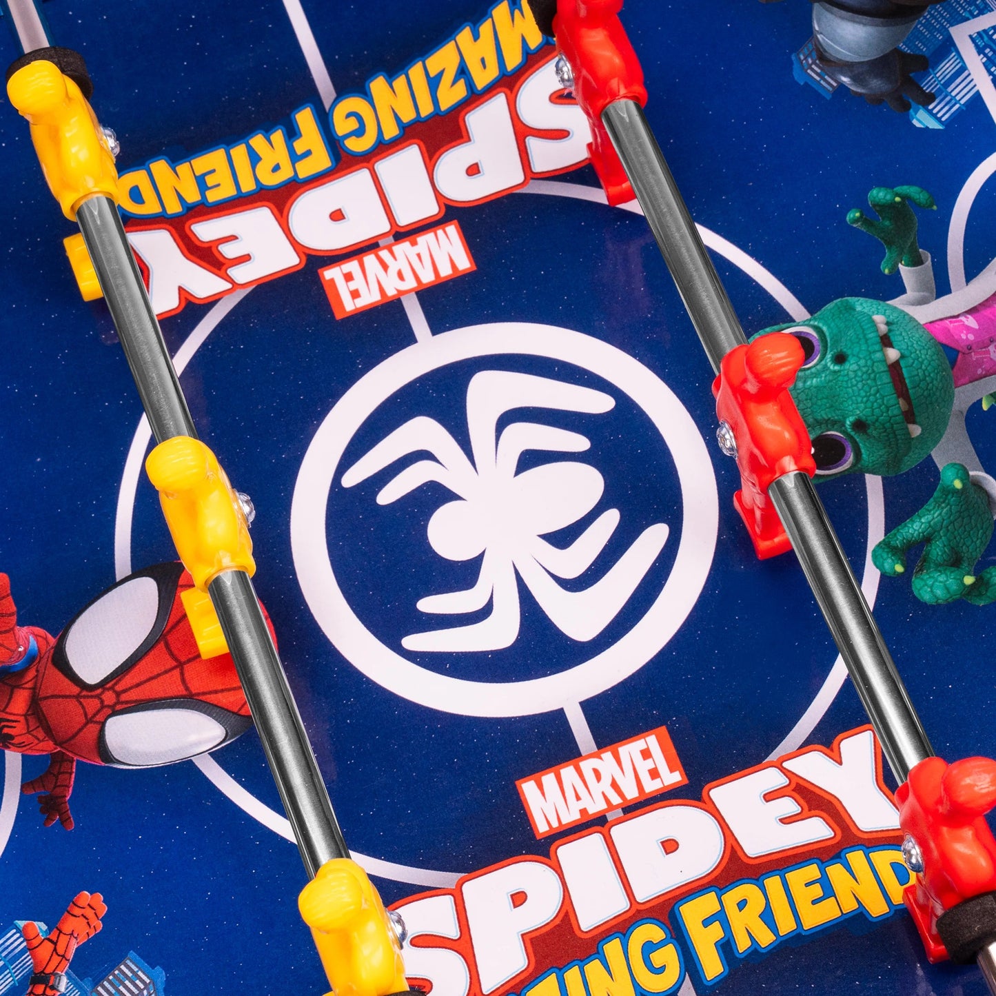 Juego de futbolín de mesa de Spidey y sus amigos asombrosos (Madera)