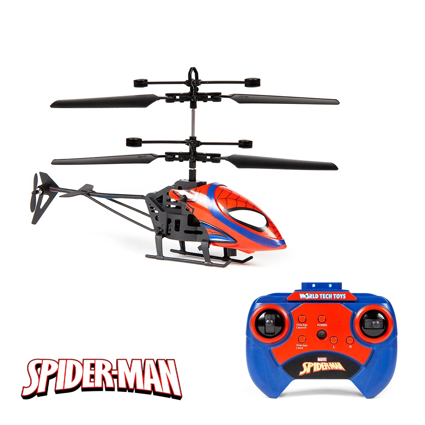[Marvel] Spider-Man Helicóptero a control remoto de 2 canales