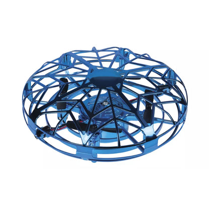 Helicóptero UFO Intelli Sense con detección de movimiento – Helicóptero flotante controlado a mano con luces LED y cargador USB