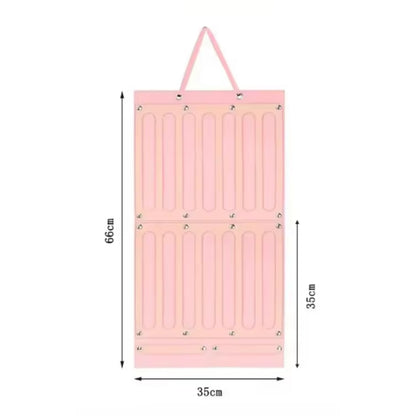 Organizador de accesorios para el cabello de pared
