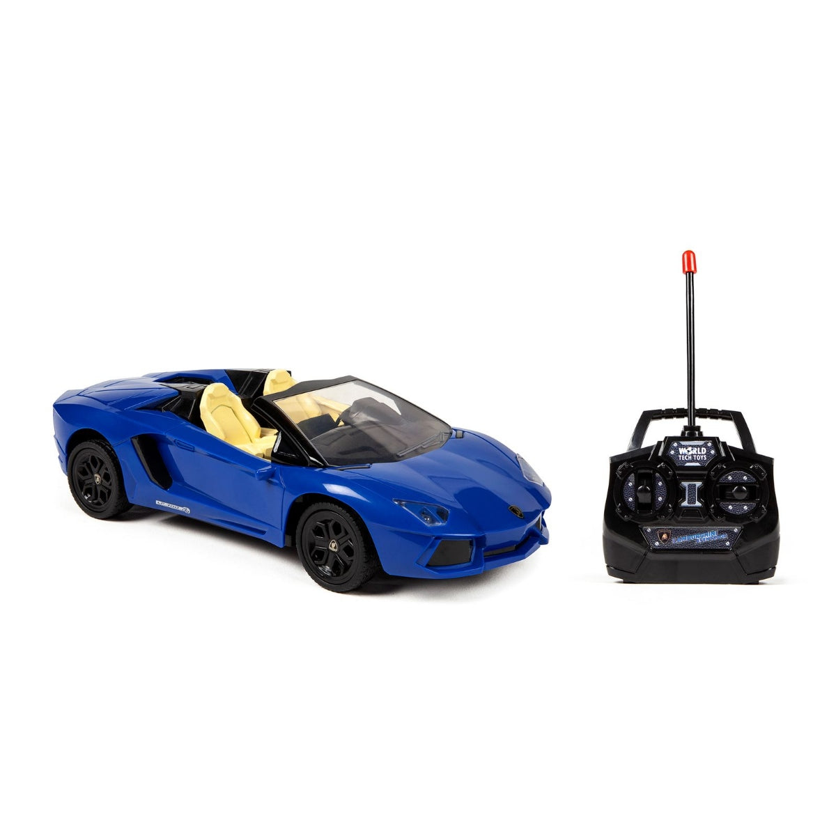 Lamborghini Aventador Roadster RC Superdeportivo descapotable - Réplica a escala 1:24